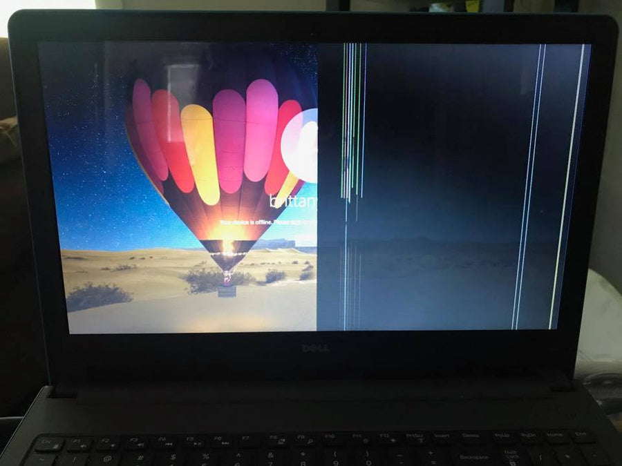 Laptop Screen Replacement before